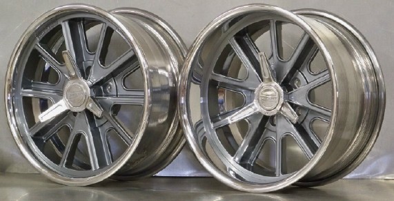17s set of 4 407S 17x7/8 Shelby for 65- 66 Mustang
