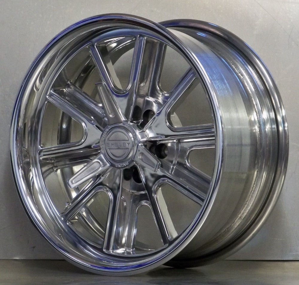 17s 407S Shelby set of 4 POLISHED wheels FF Mk1 and 2