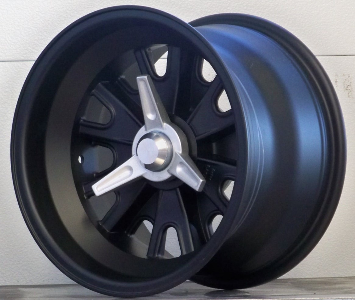 HA 02 5 pin Black wheels set of 4