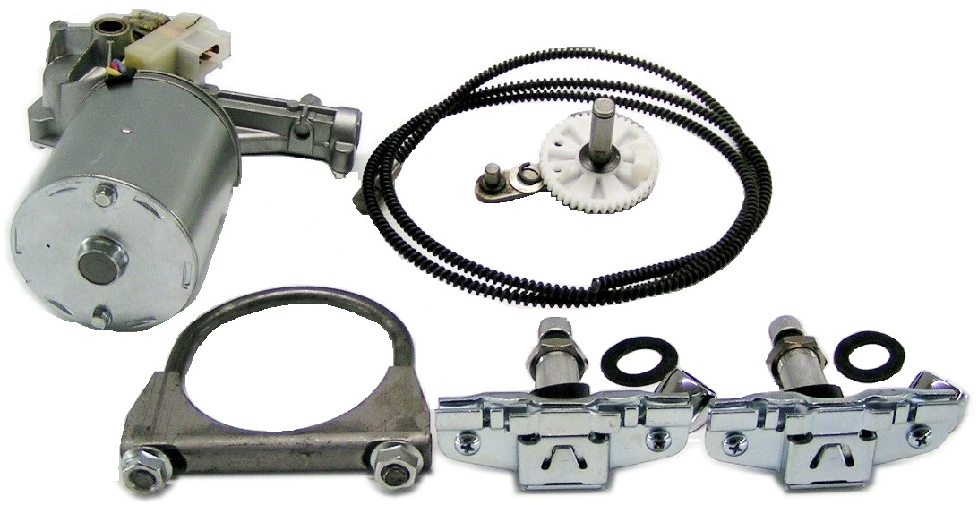thumbnail image 2 of KNS Accessories Universal Wiper Motor Kit - Stainless Steel For Hot Rods, Jeeps, Customs & UTVs (KA8603) 2 of 10