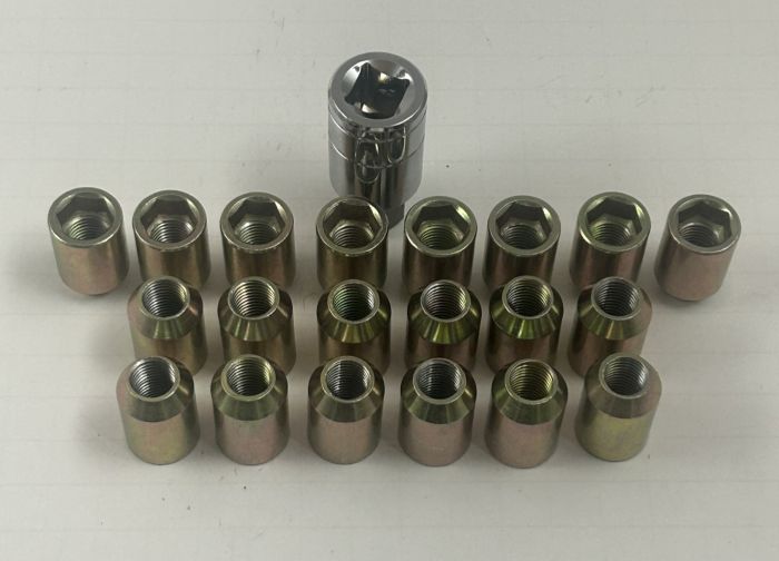 Pin Lug nuts Hex head 60 degree Pin Lug nuts Hex head 60 degree