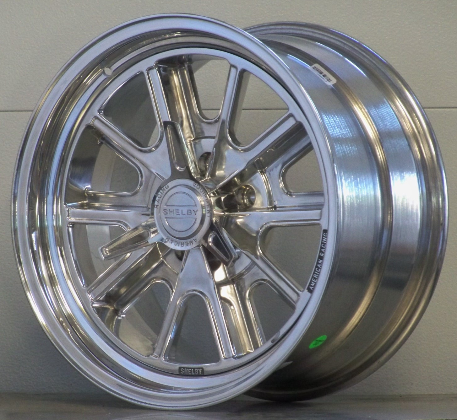 18s set of 4 - 427 Shelby full polished for 67-73 Mustang